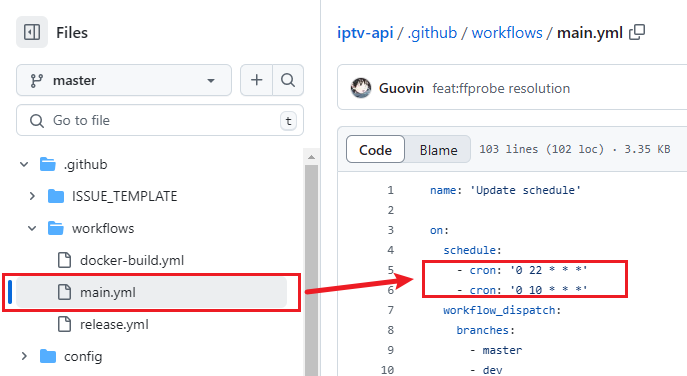 .github/workflows/main.yml .github/workflows/main.yml
