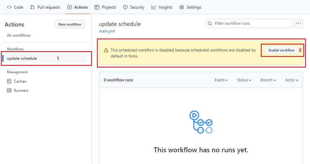开启Workflows更新 开启Workflows更新